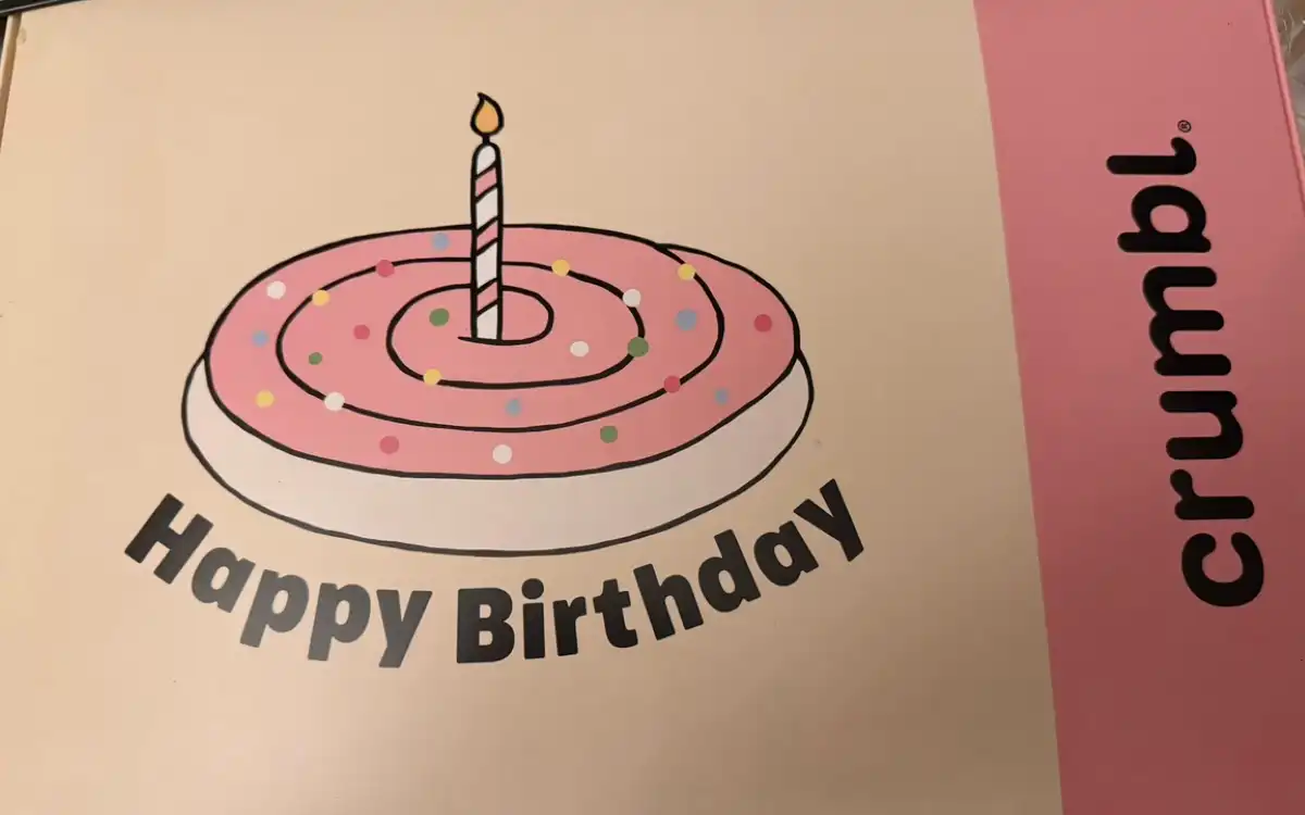 Crumbl Cookie Birthday Reward